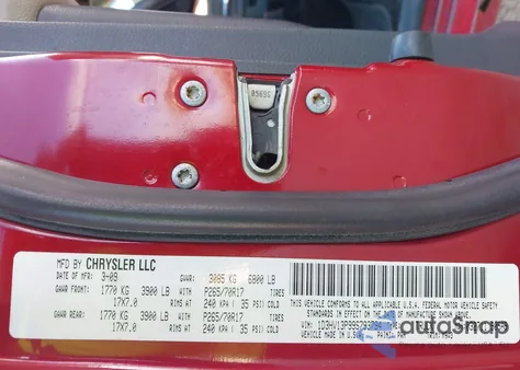 2009 Dodge Ram 1500 Slt/Sport/Trx z USA, uszkodzony, nr VIN 1D3HV13P99S793794